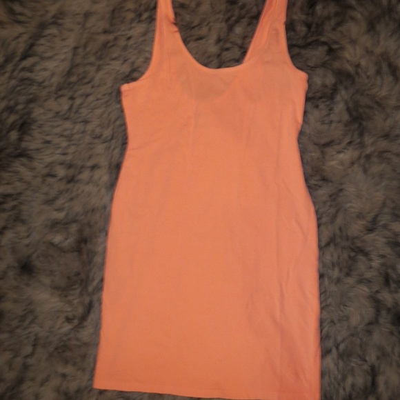 PINK Victoria's Secret Dresses & Skirts - VS Pink Neon Orange Tank Dress